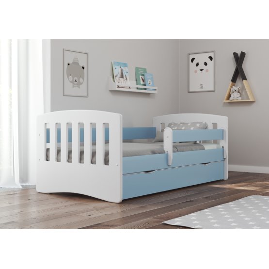 Detská posteľ CLASSIC - modrá