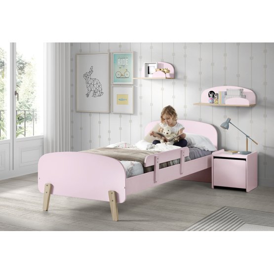 Detská posteľ KIDDY - ružová