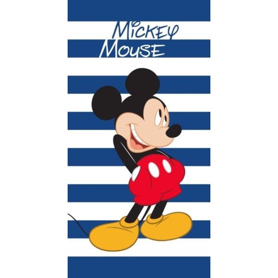 Detská osuška Mickey Mouse - modro-biela