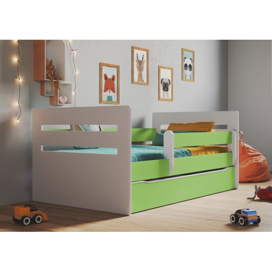 OURBABY detská posteľ Tomi - zelená