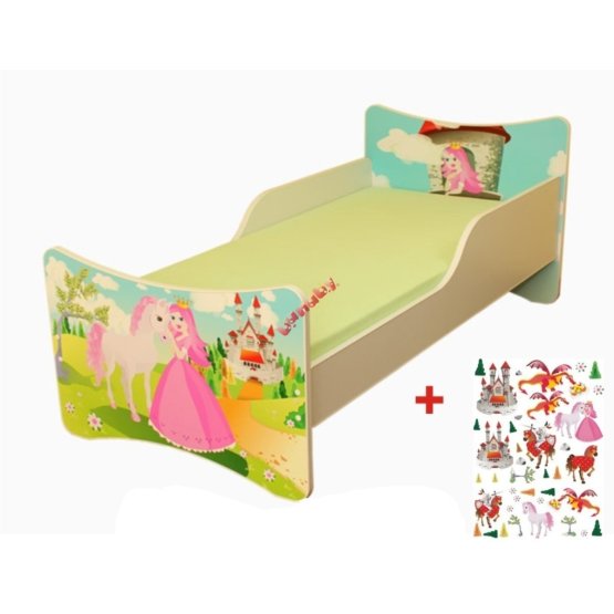 Detská posteľ - princezná