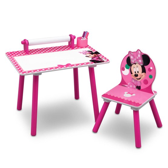 Detský stôl na kreslenie - myška Minnie 