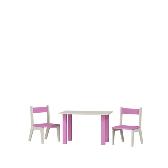 Detský stôl + 2 stoličky