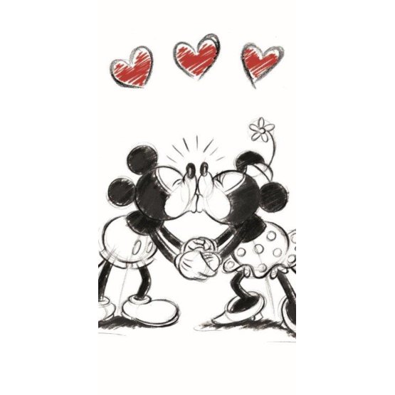 Detská osuška - Mickey & Minnie 002