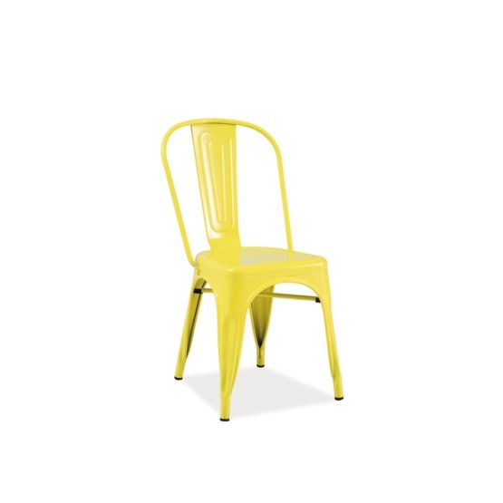 Jedálenská stolička LOFT - žltá