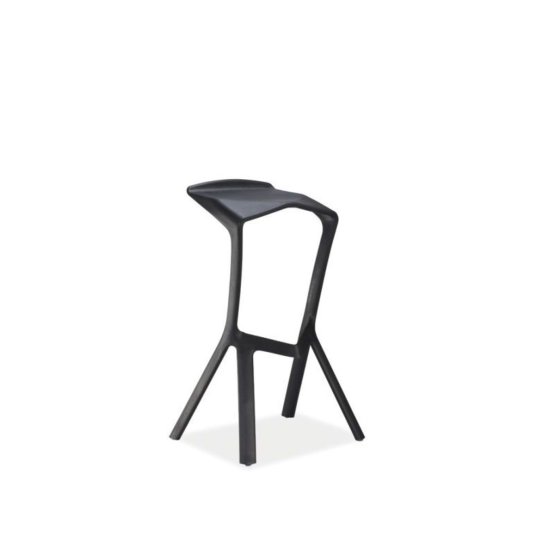 Barová stolička VOLT - čierna