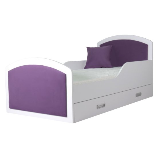 Detská posteľ DREAMS - casablanca fialová 160x80 cm
