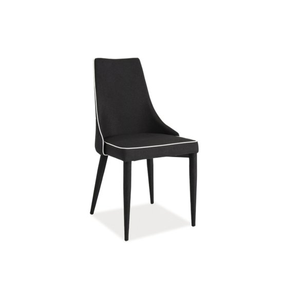 Jedálenská stolička SOREN - čierna