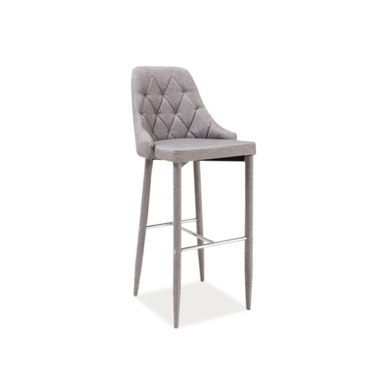 Barová stolička TRIX - sivá