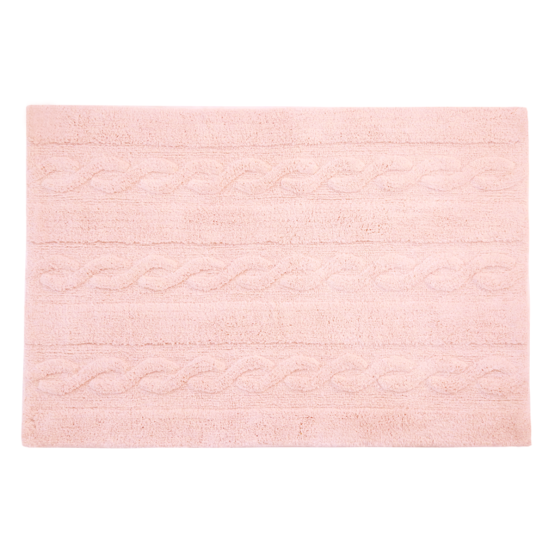 Detský koberec Braids - Soft pink
