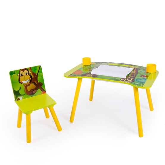 Detský stôl na kreslenie Jungle