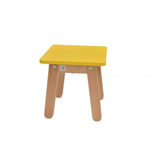 Detská stolička Woody Yellow