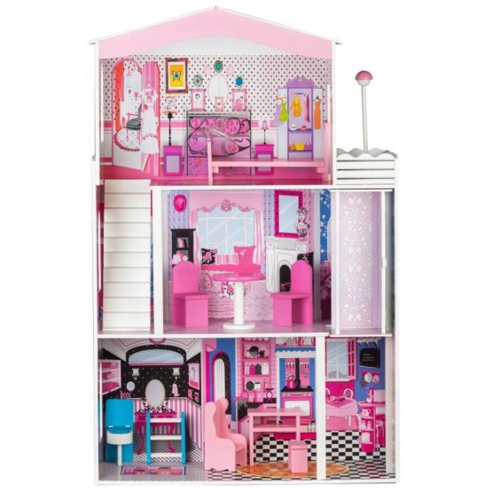 Drevený domček pre bábiky Miami