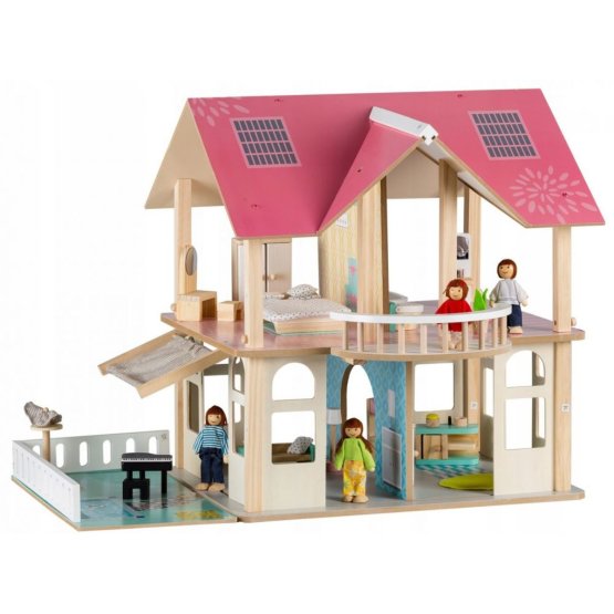 Drevený domček pre bábiky Modern