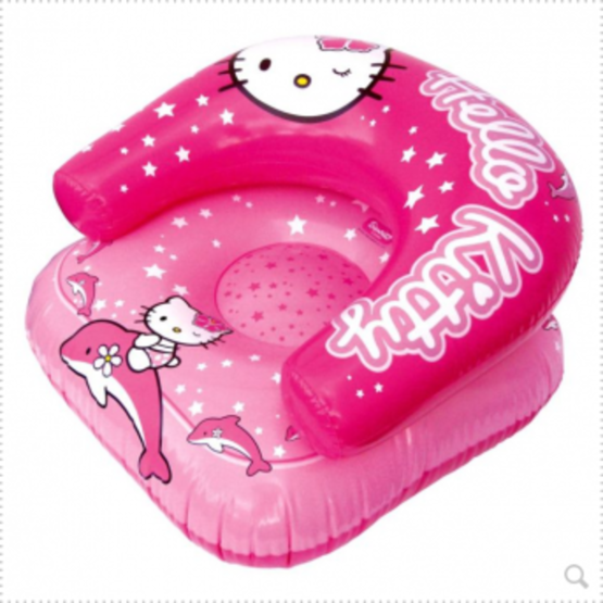 Nafukovací kresielko do vody - Hello Kitty