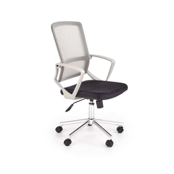 Kancelárska stolička Flicker - svetlo šedá / čierna