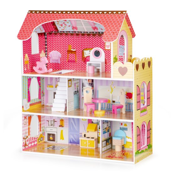 Drevený domček pre bábiky Madison