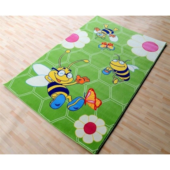 Detský koberec - včielky