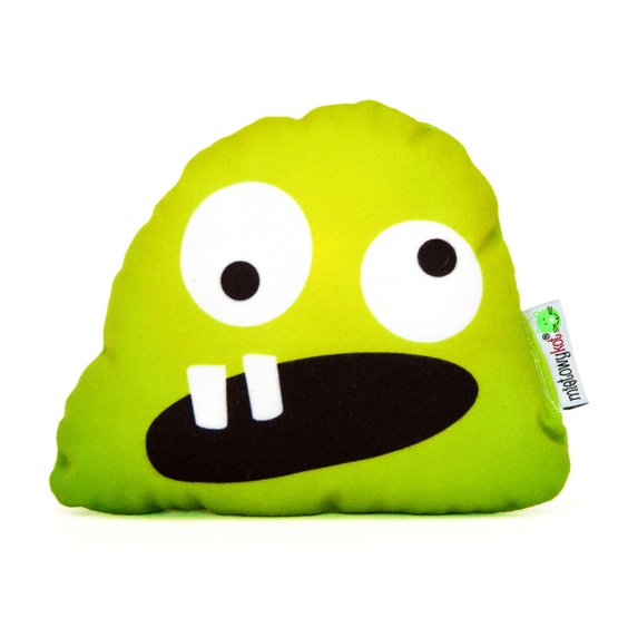 Textilná hračka - zelený Monster