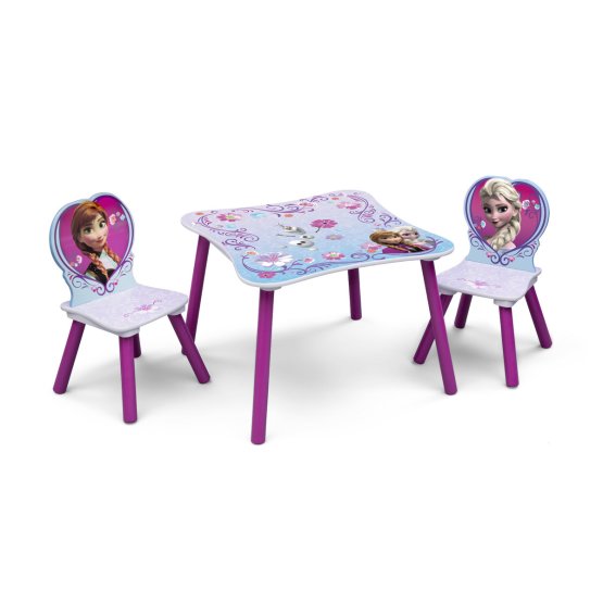 Detský stôl so stoličkami - Ľadové kráľovstvo