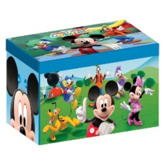 Detská látková truhla - myšiak Mickey
