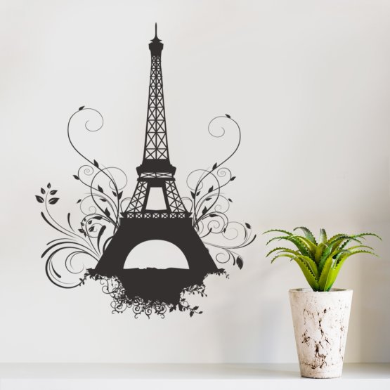 Dekorácia na stenu - Eiffelovka