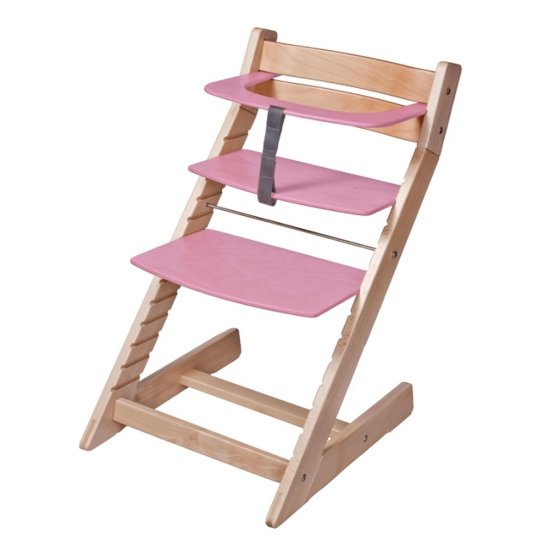 Detská rastúca stolička UNIZE - ružová