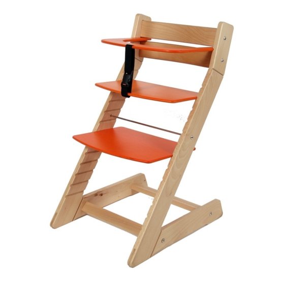 Detská rastúca stolička UNIZE - oranžová