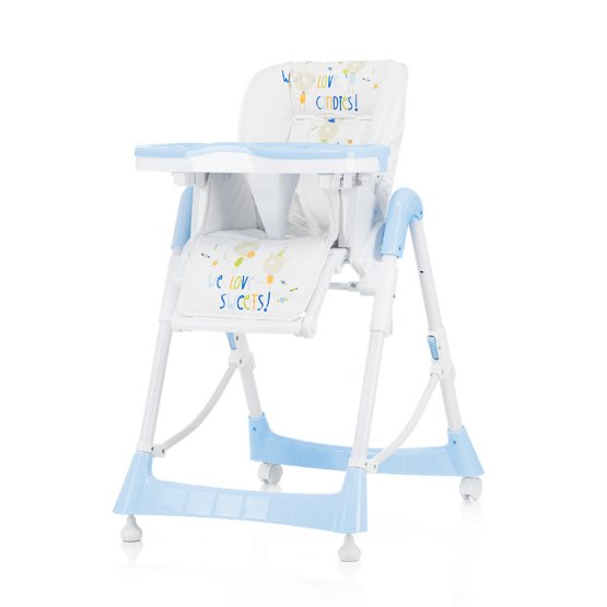 CHIPOLINO detská jedálenská stolička Comfort Plus - Baby Blue