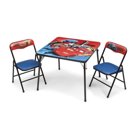 Detský stôl so stoličkami - Autá V