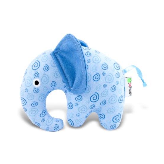 Textilná hračka - modrý sloník