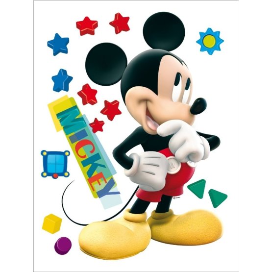 Maxi nálepky - myšiak Mickey