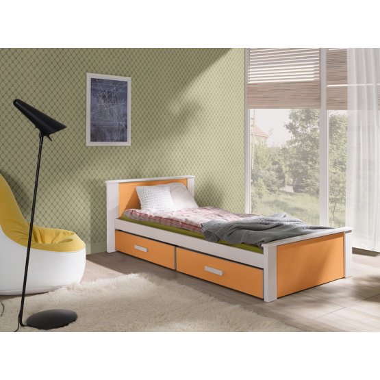 Detská posteľ Donald - oranžová