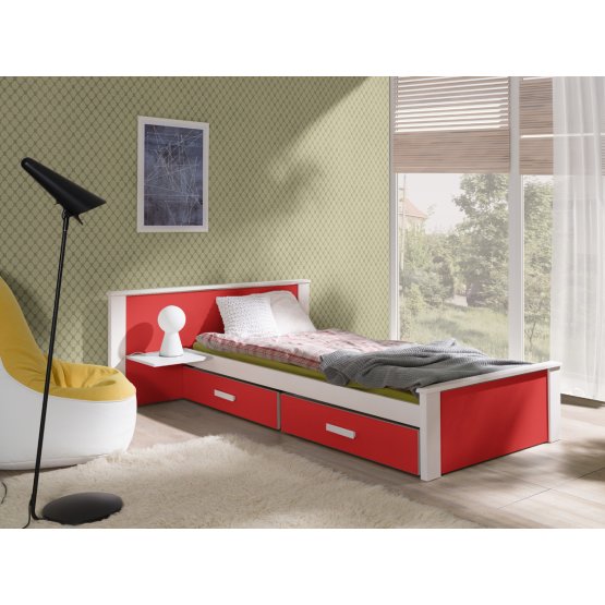 Detská posteľ Donald plus - červená