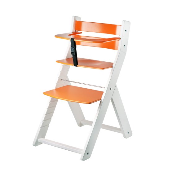 Detská rastúca stolička LUCA - oranžová