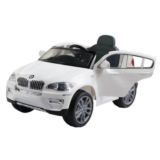 Detské elektrické autíčko BMW X6 - biele