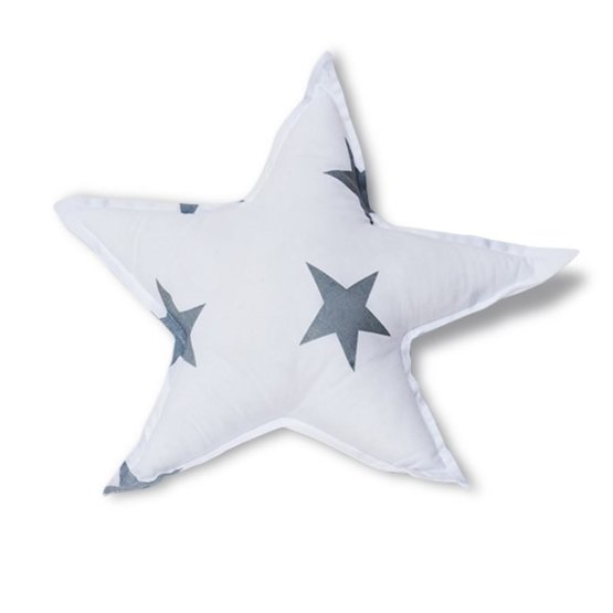 Vankúš - biela hviezda