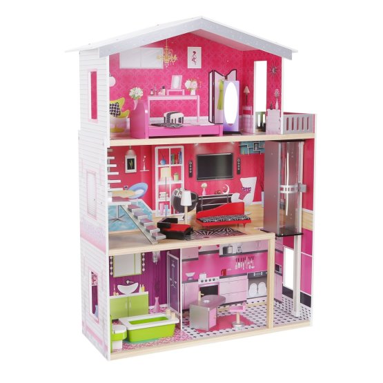 Drevený domček pre bábiky - Malibu
