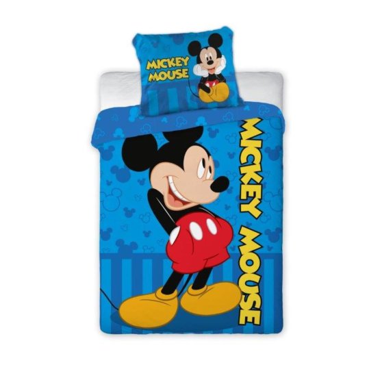 Detské obliečky Mickey Mouse - modré