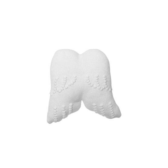 Dekoračný pletený vankúšik - Angel Wings