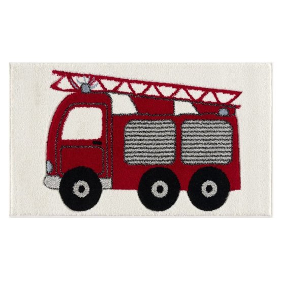 Detský koberec Happy rugs - hasičské auto