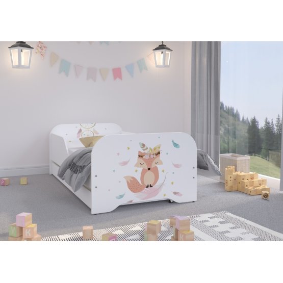 Detská posteľ MIKI 160 x 80 cm - Líška
