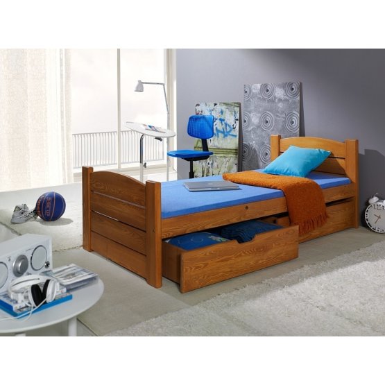 Detská posteľ Roma 180x80 cm - jelša