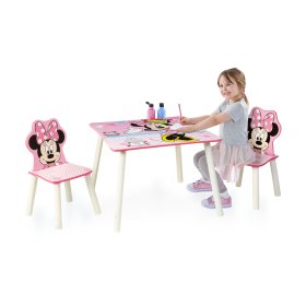 Detský stôl so stoličkami Minnie Mouse, Moose Toys Ltd , Minnie Mouse
