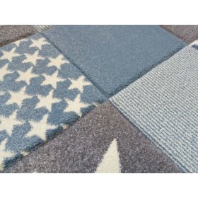 Detský koberec STARWALK - modrý