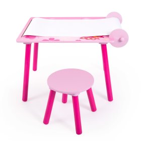Detský stôl na kreslenie - motýliky, Homestyle4u