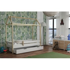 Detská posteľ domček Paul- skandi, Ourbaby