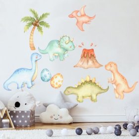 Samolepky na stenu - Dinosaury