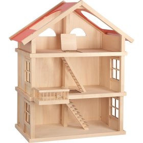 Veľký drevený domček pre bábiky, Goki