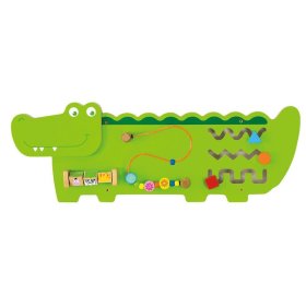 Vzdelávacie hračka na stenu - Krokodíl, Viga
